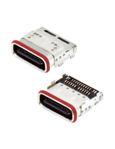  Connecteurs USB USB-C40-S-RA-CS67-SMT-WP-BK-30-TR