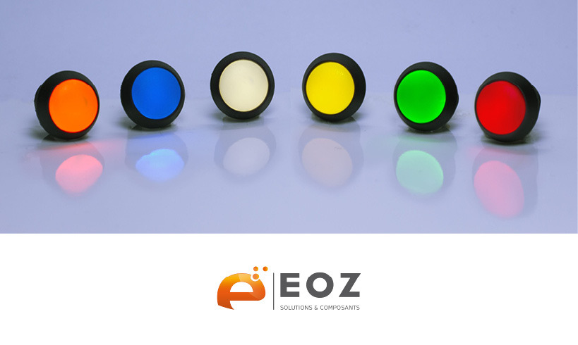 FL Series, les boutons lumineux par EOZ
