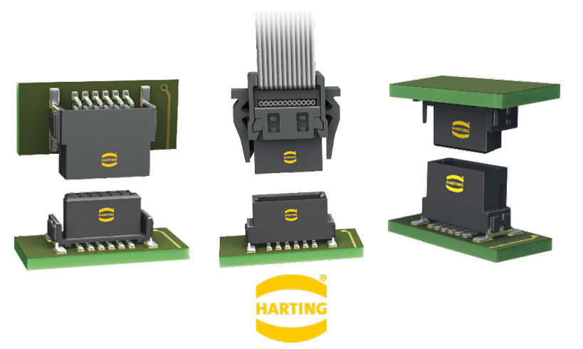 Les connecteurs PCB har-flex® par Harting