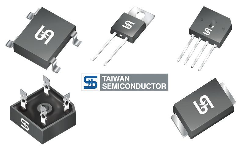Diodes et ponts redresseurs de Taiwan Semiconductor