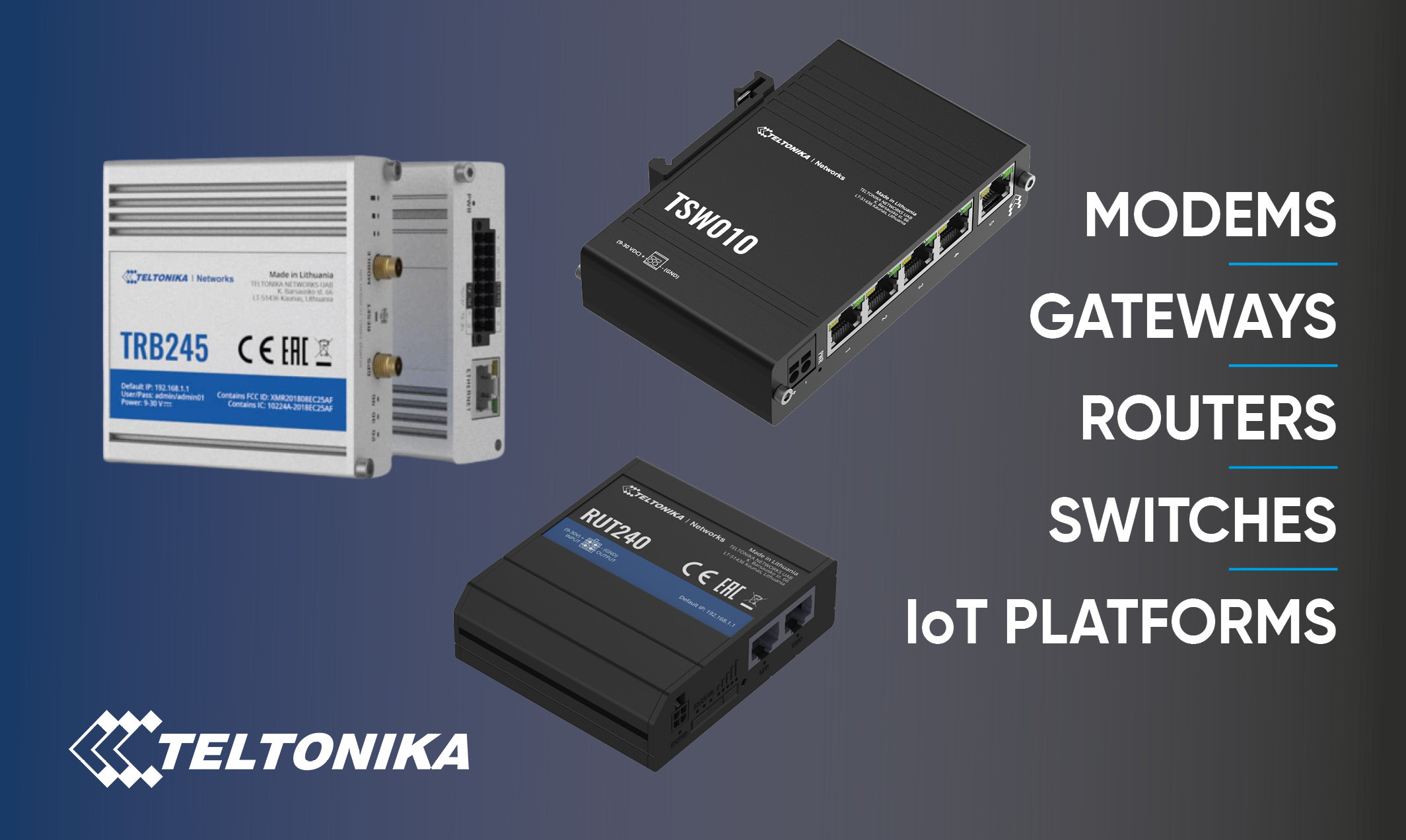 Teltonika Networks is a new Sorelec supplier!