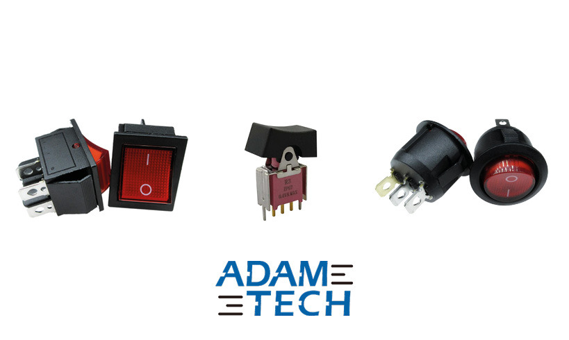 Adam Tech's range of rocker switches