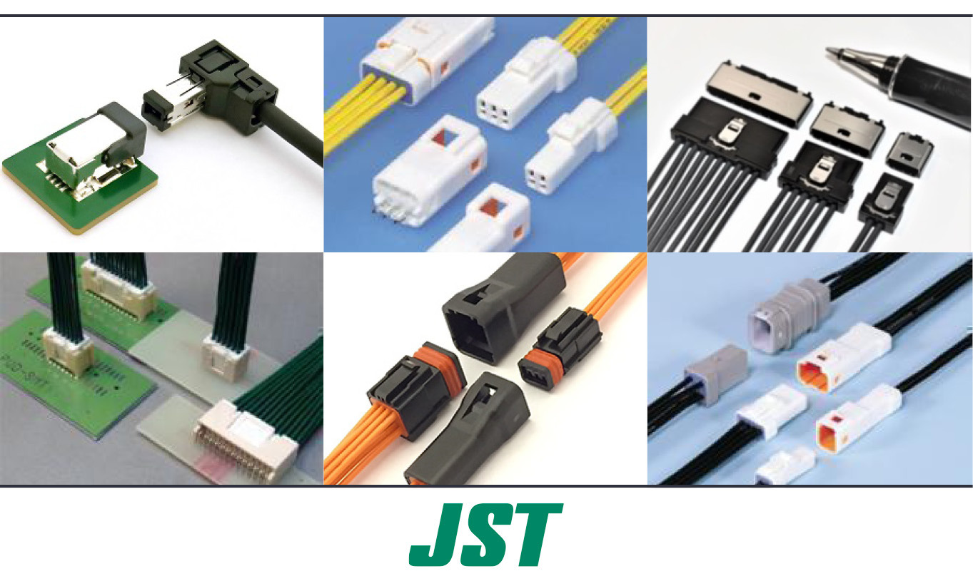JST connectors for agricultural robotics
